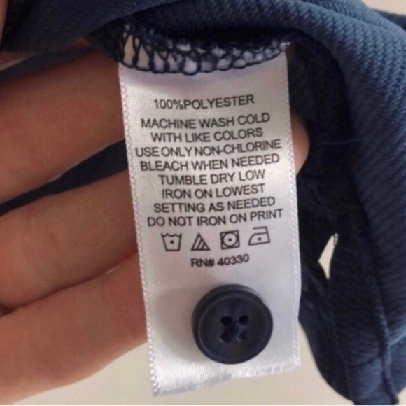 HAGGAR Golf Polo Work Shirt - Picture 2 of 4